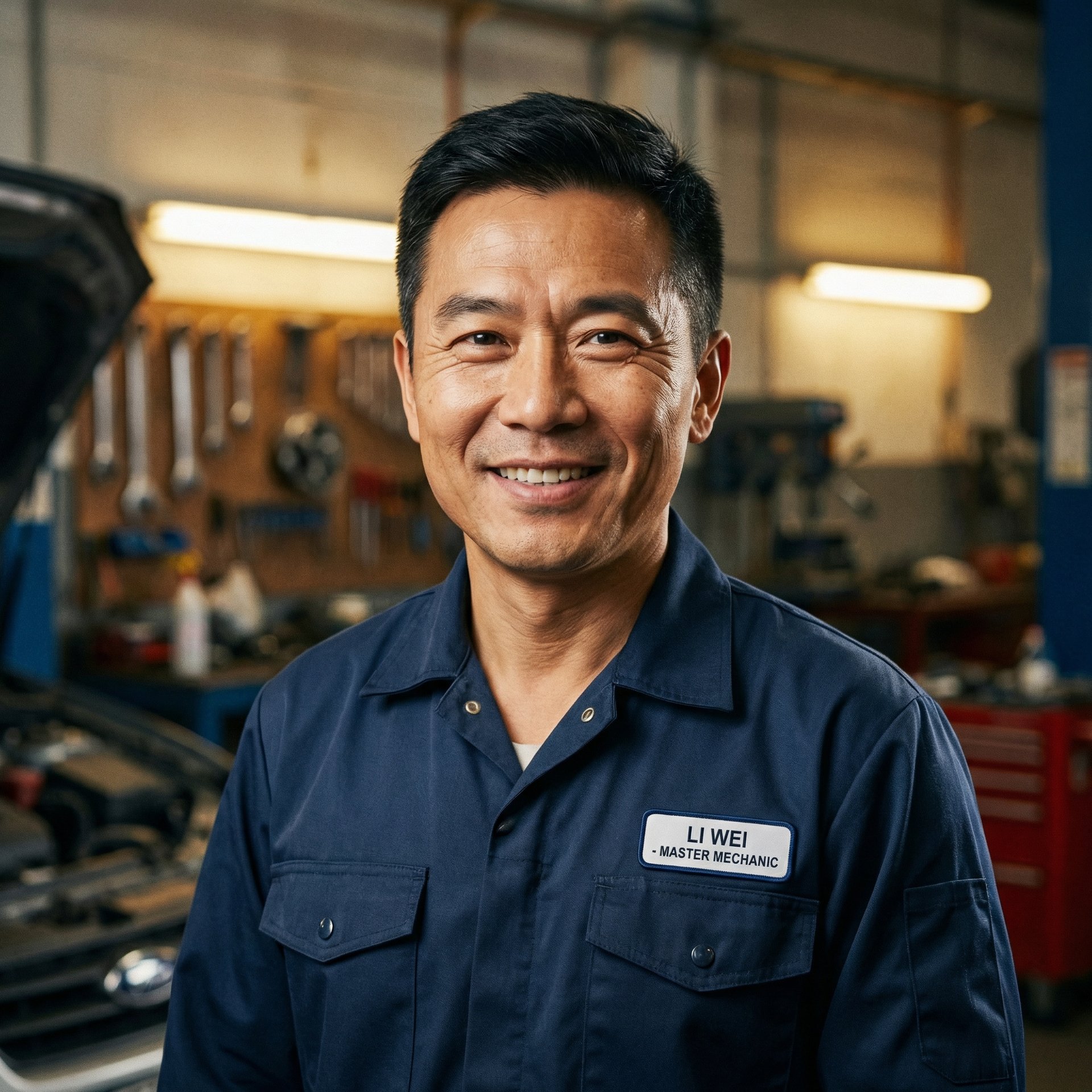 抖荫短视频修车改装专家李伟